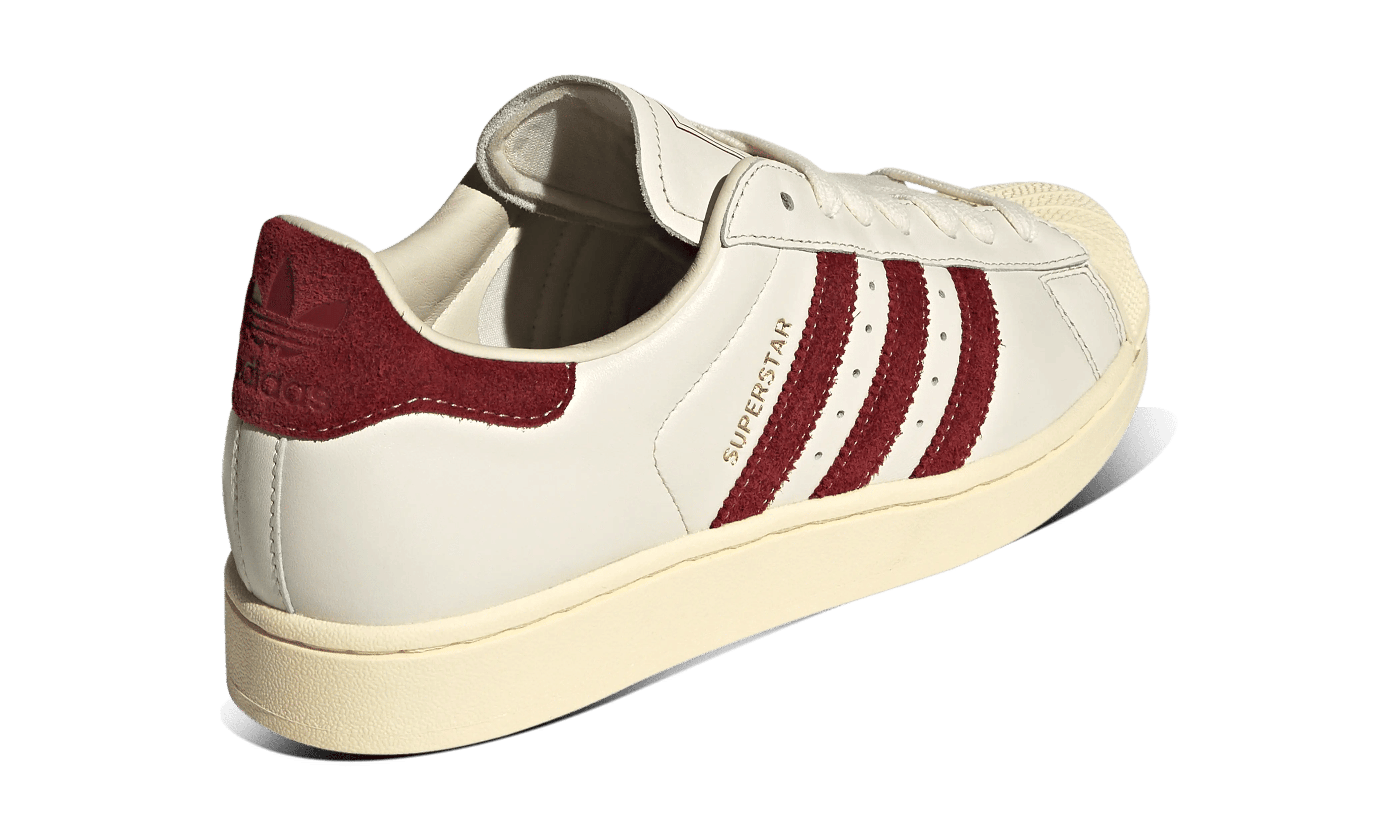 adidas Superstar II Off White Rust Red Warm Vanilla