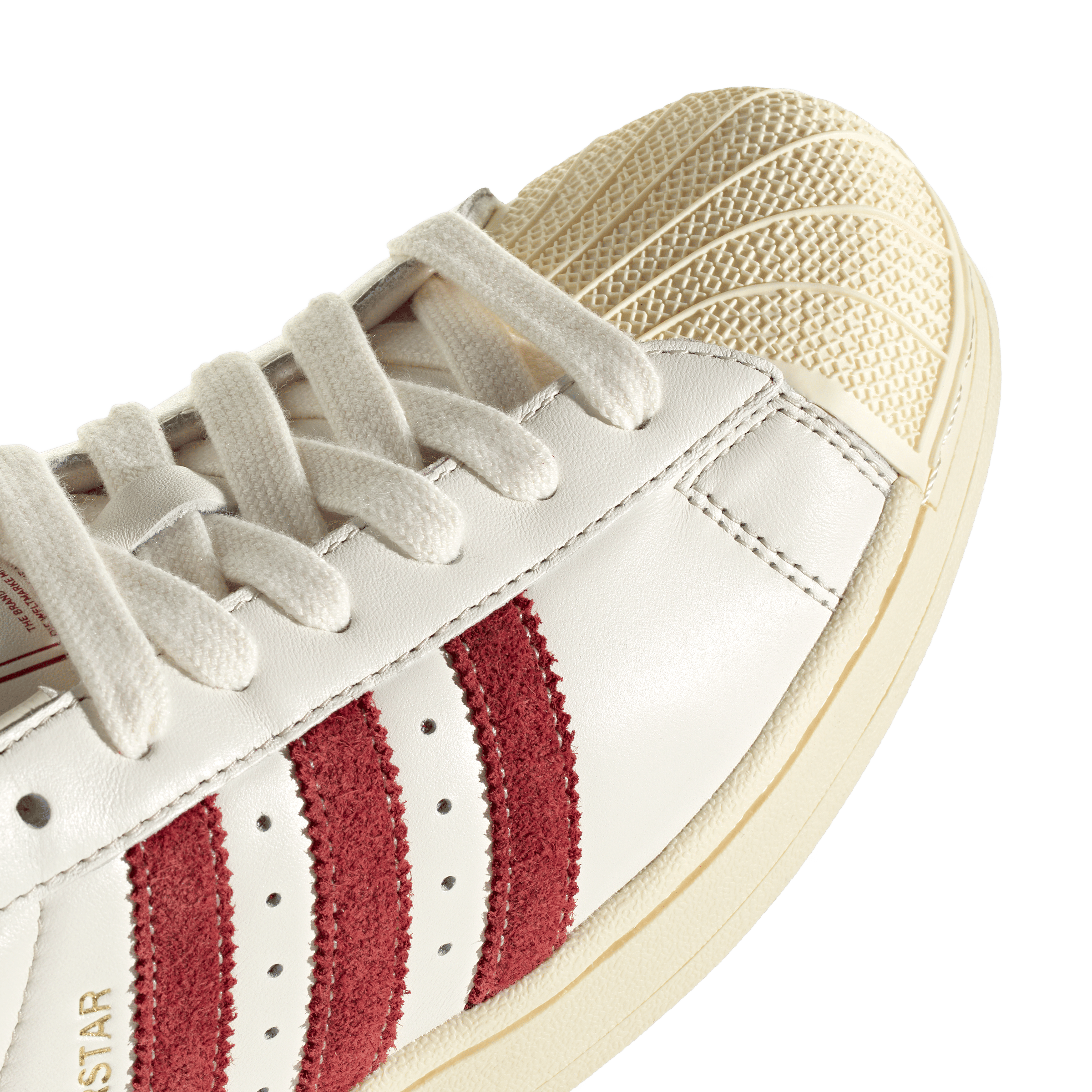 adidas Superstar II Off White Rust Red Warm Vanilla