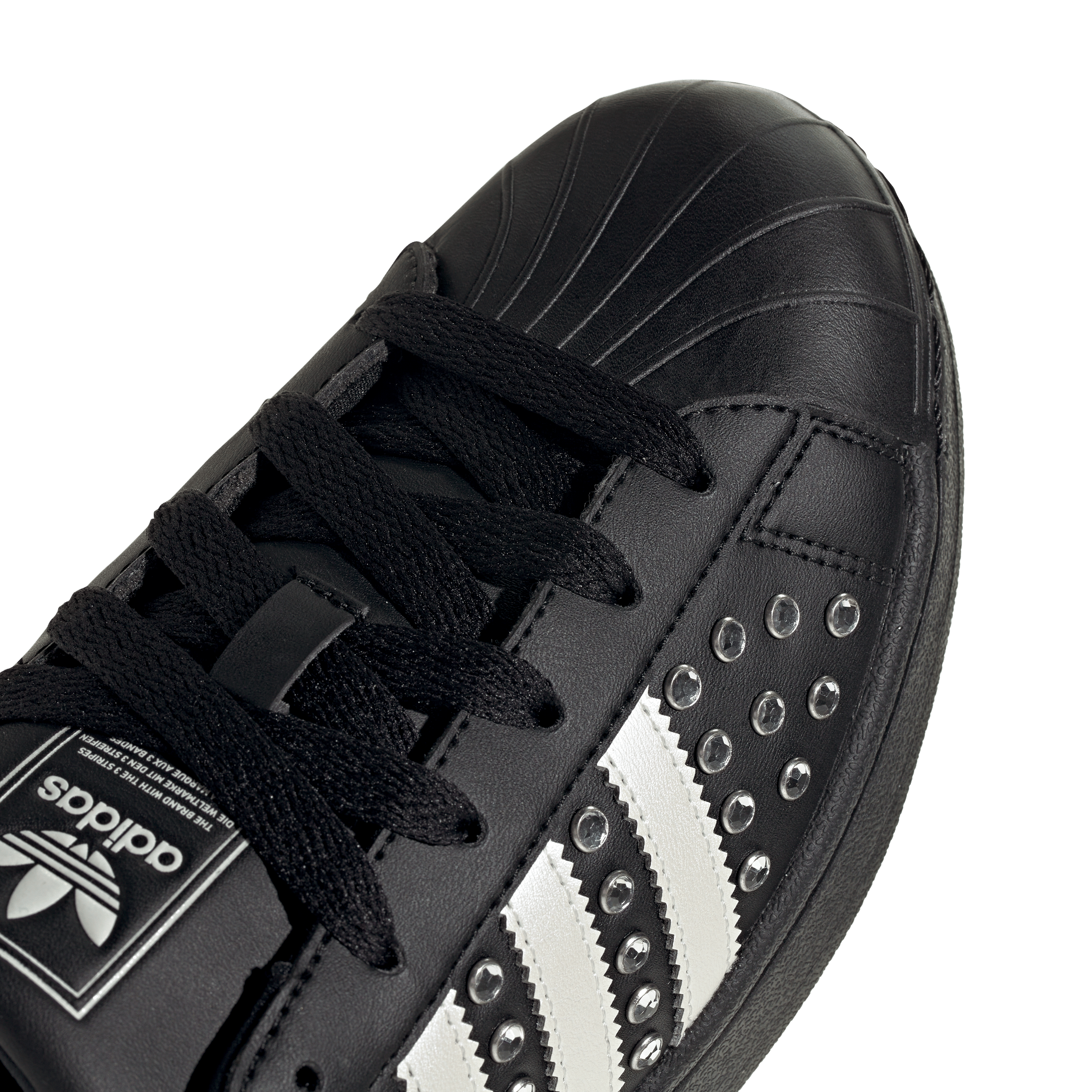 adidas Superstar II Black Cream White