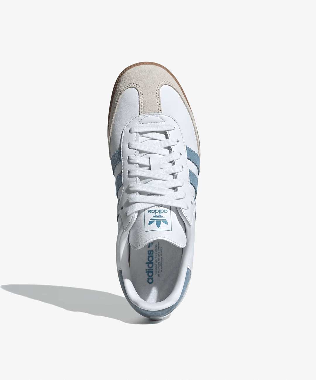 ADIDAS ORIGINALS | SAMBA OG { CLOUD WHITE/ALUMINA/ASH BLUE