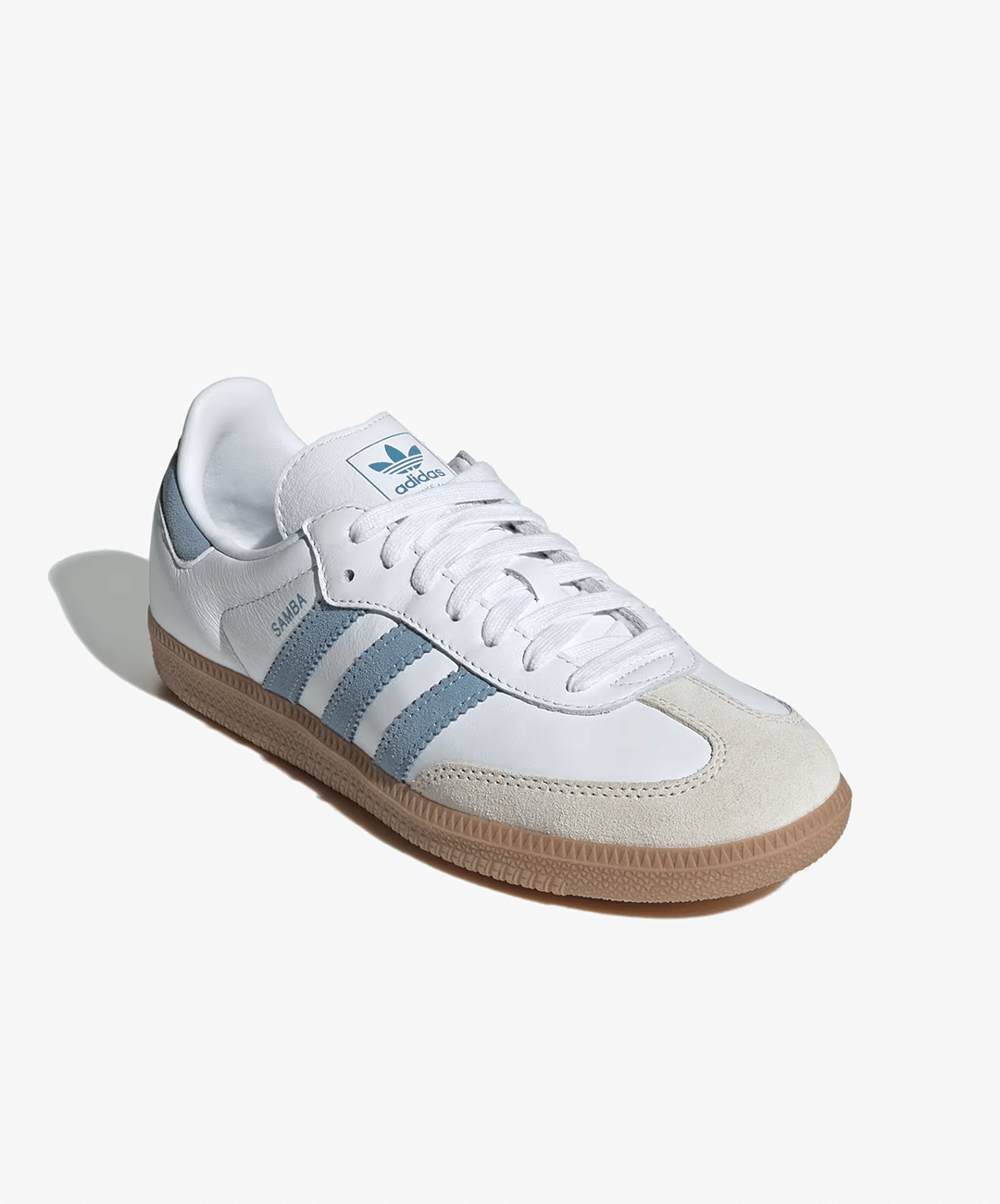 ADIDAS ORIGINALS | SAMBA OG { CLOUD WHITE/ALUMINA/ASH BLUE