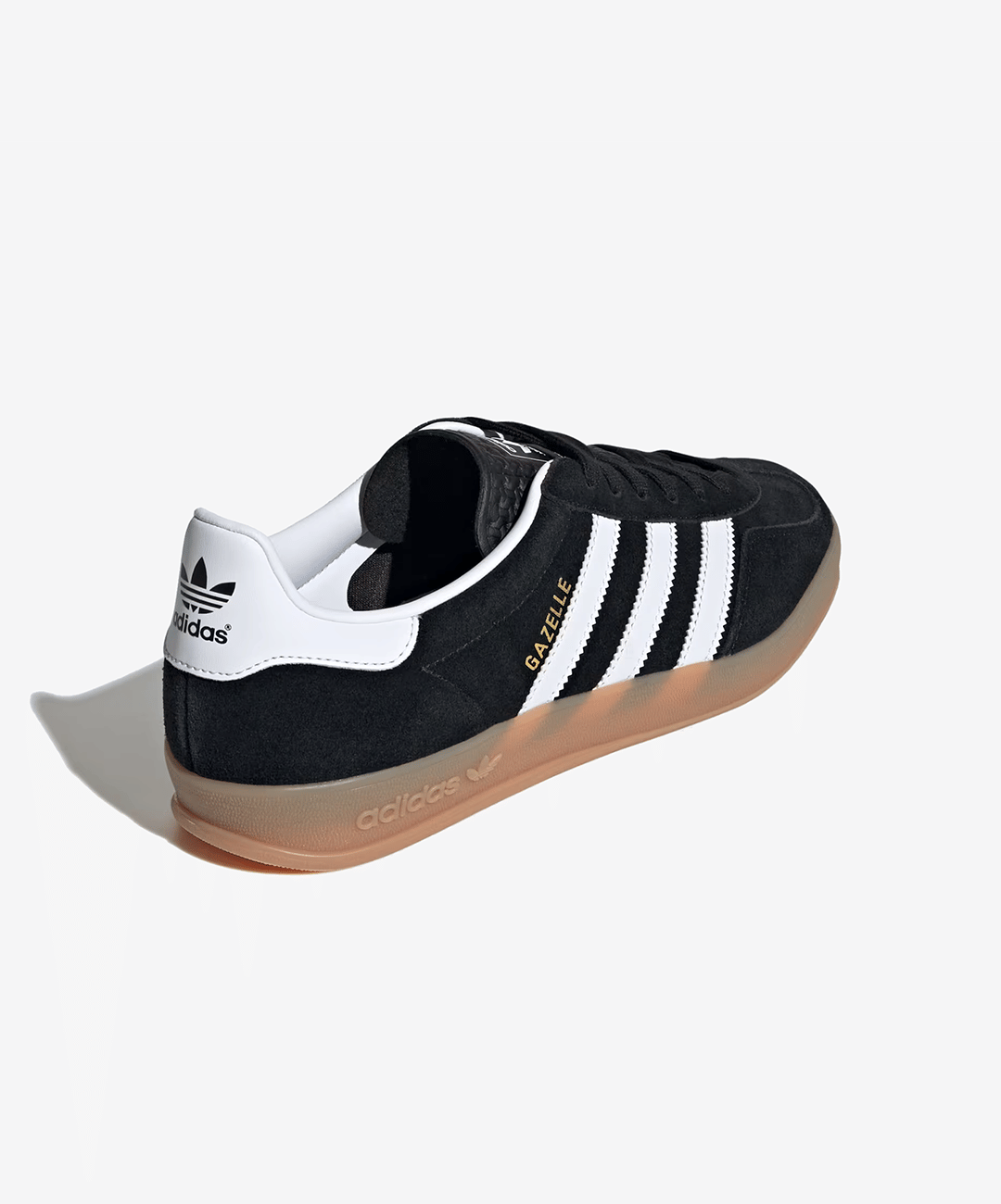 ADIDAS ORIGINALS | GAZELLE INDOOR { CORE BLACK/CLOUD WHITE/GUM