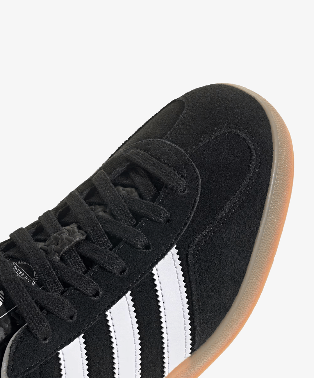 ADIDAS ORIGINALS | GAZELLE INDOOR { CORE BLACK/CLOUD WHITE/GUM