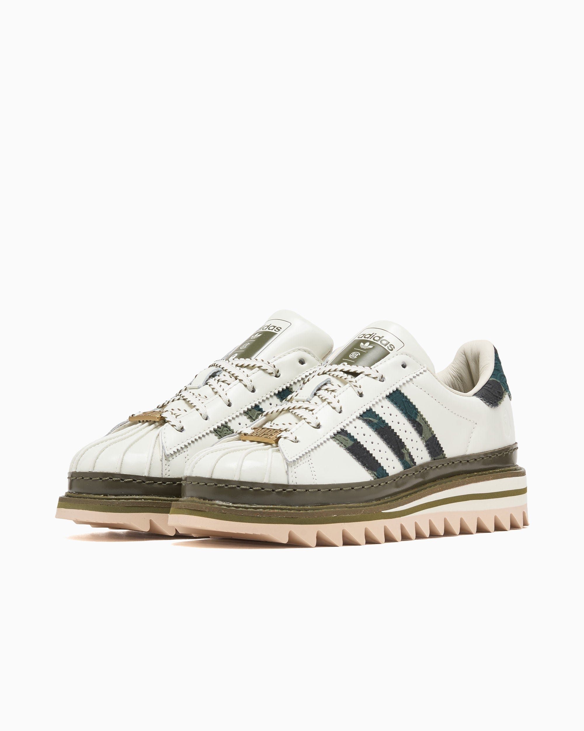 adidas Originals x CLOT x BAPE Superstar