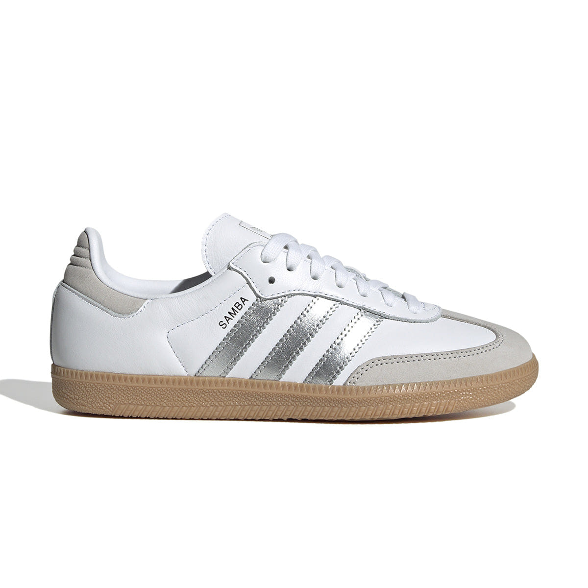 adidas Wmns Samba OG Cloud White Silver Metallic
