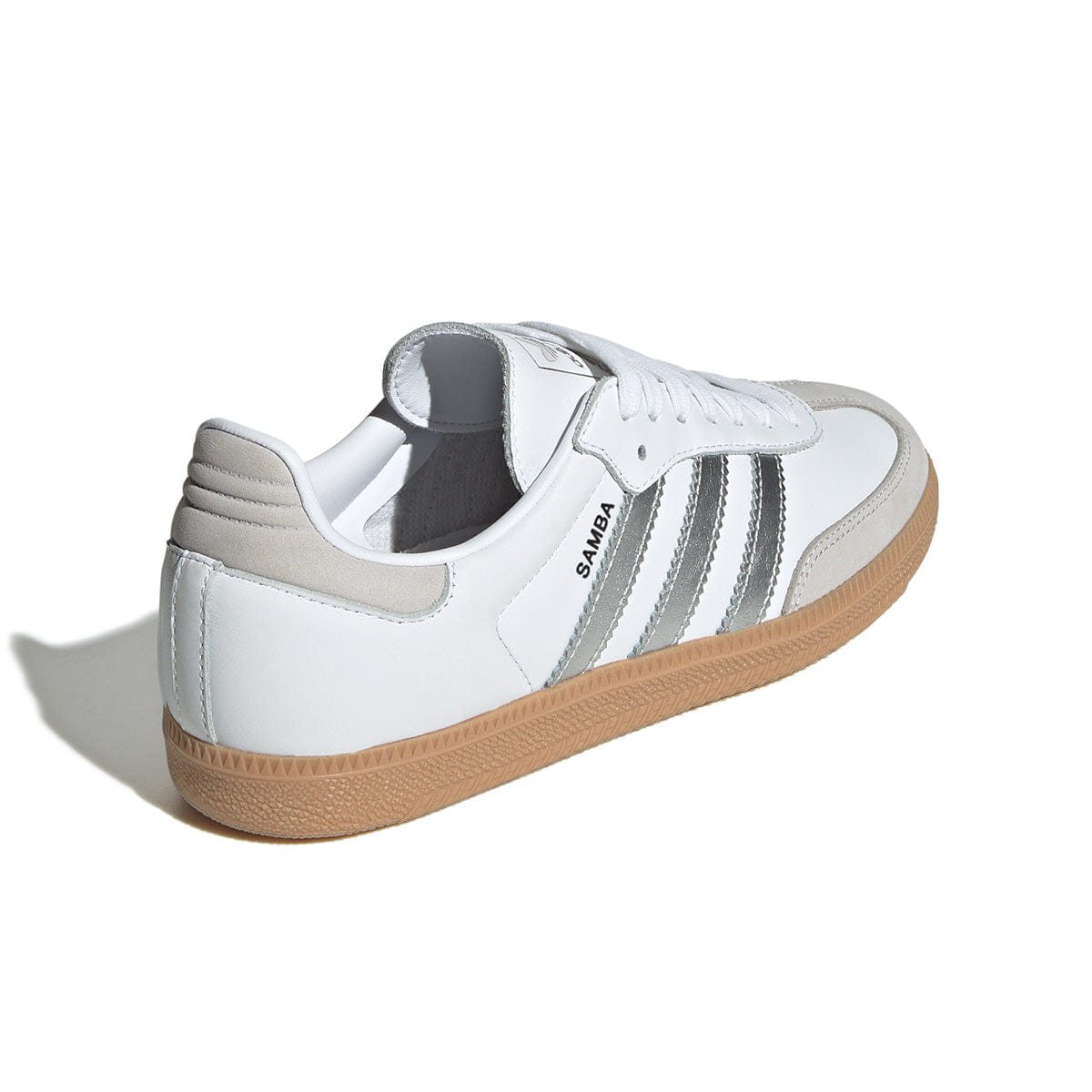 adidas Wmns Samba OG Cloud White Silver Metallic