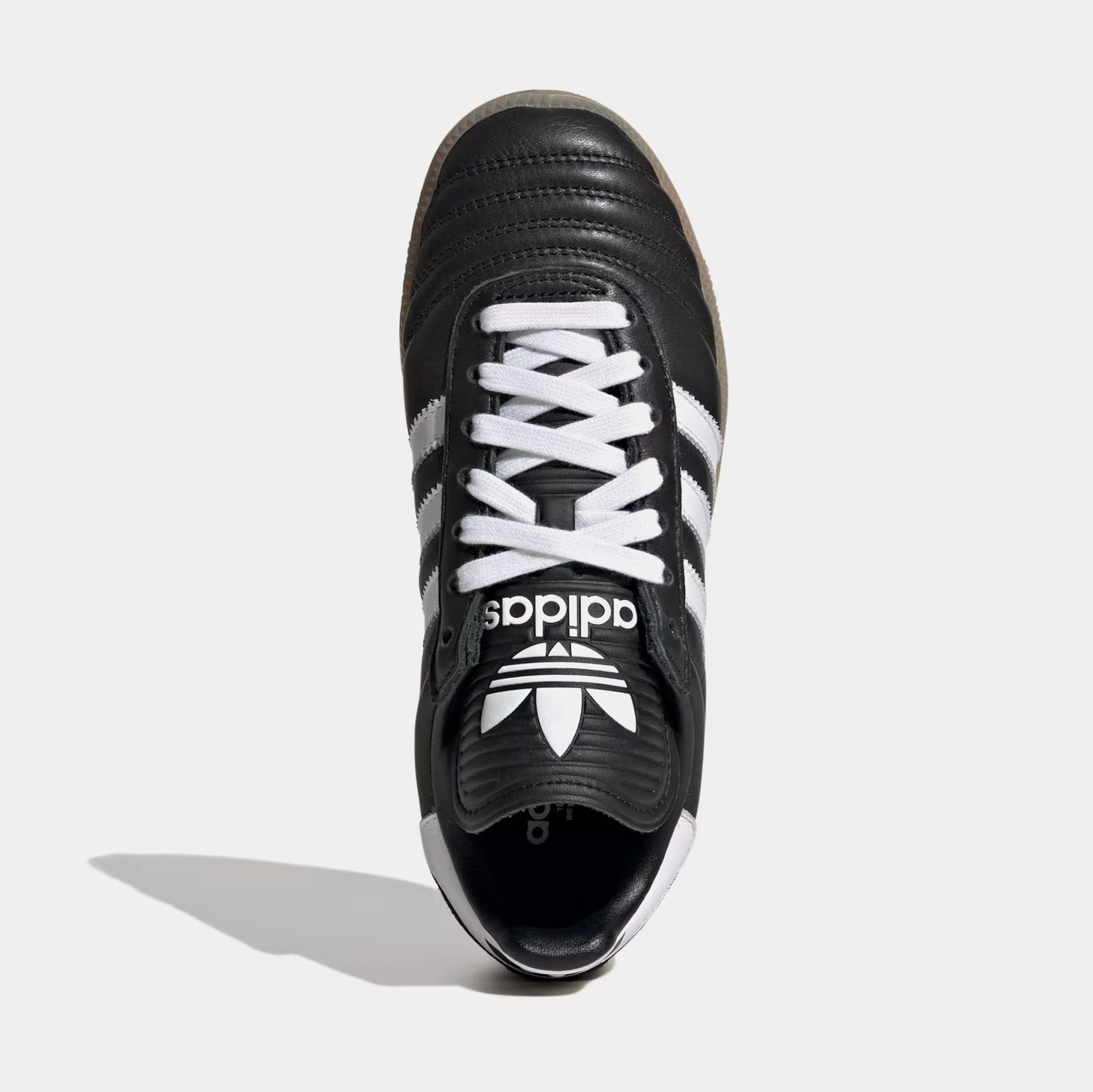 adidas Samba JP Grade School Lifestyle Shoes (Core Black/White/Gum)