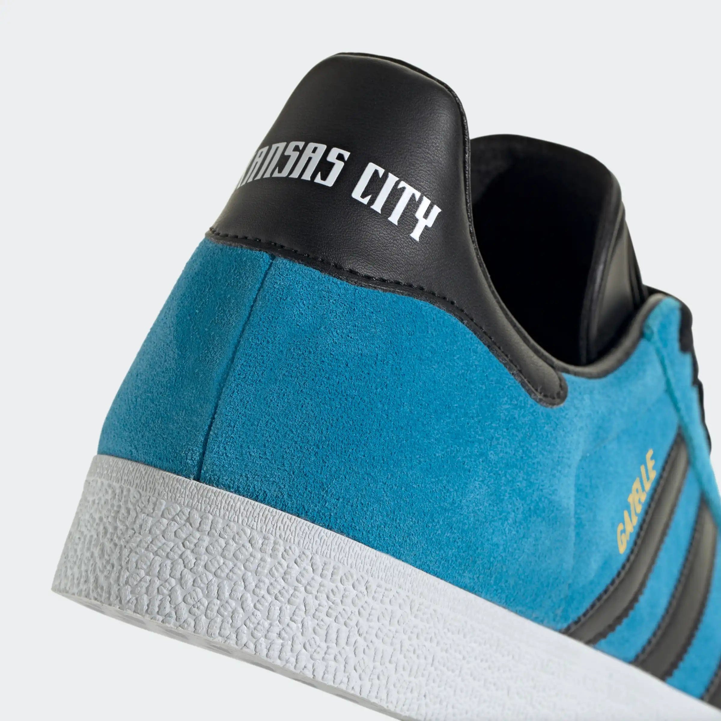 Adidas Gazelle MLS Kansas City - Shock Cyan / Core Black