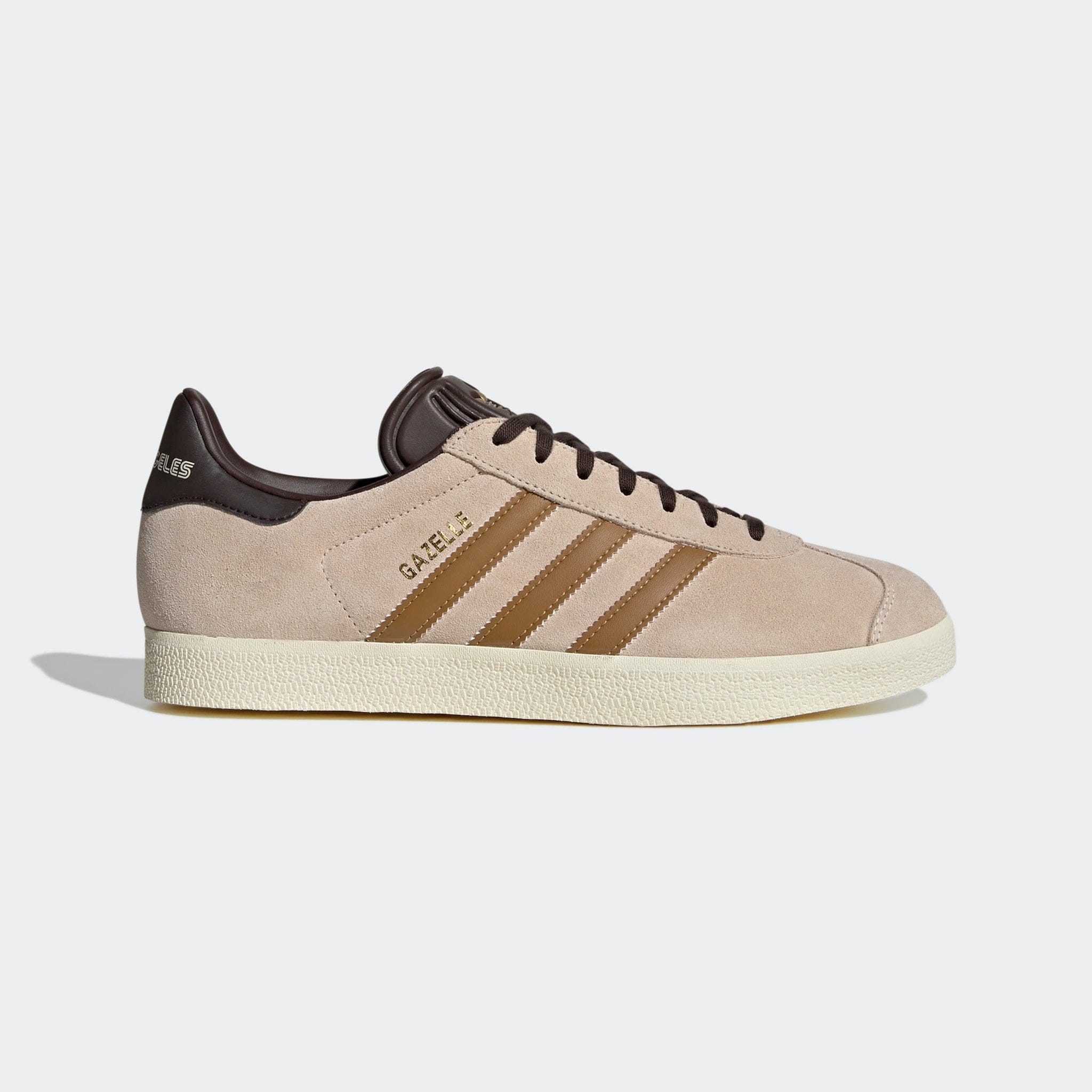 Adidas Gazelle MLS Los Angeles FC - Linen / Gold Ochre / Dark Brown