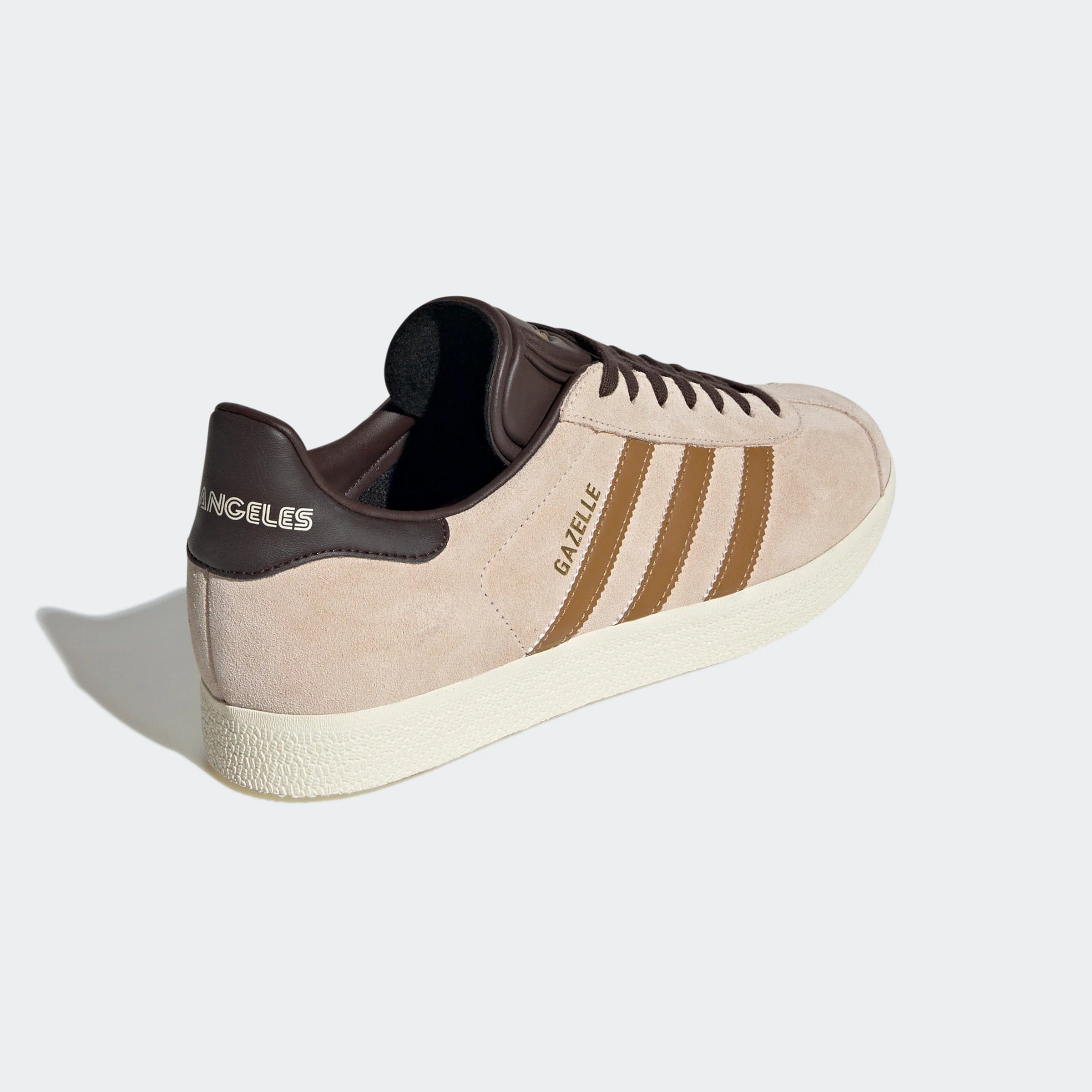 Adidas Gazelle MLS Los Angeles FC - Linen / Gold Ochre / Dark Brown