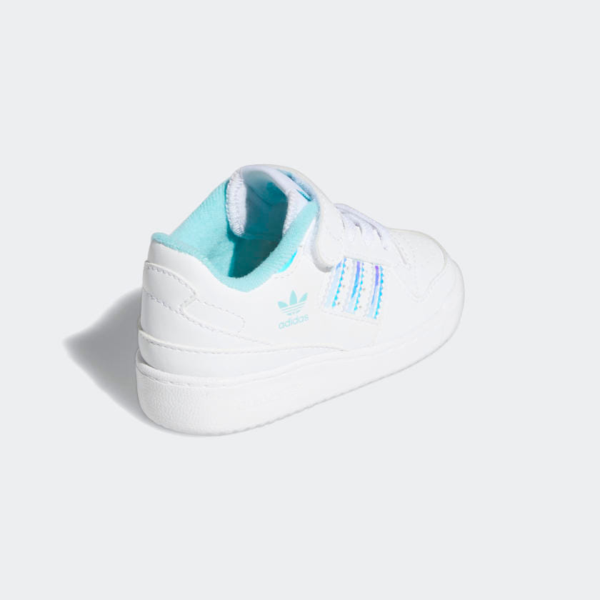 Adidas Forum I Iridescent - Cloud White / Pulse Aqua