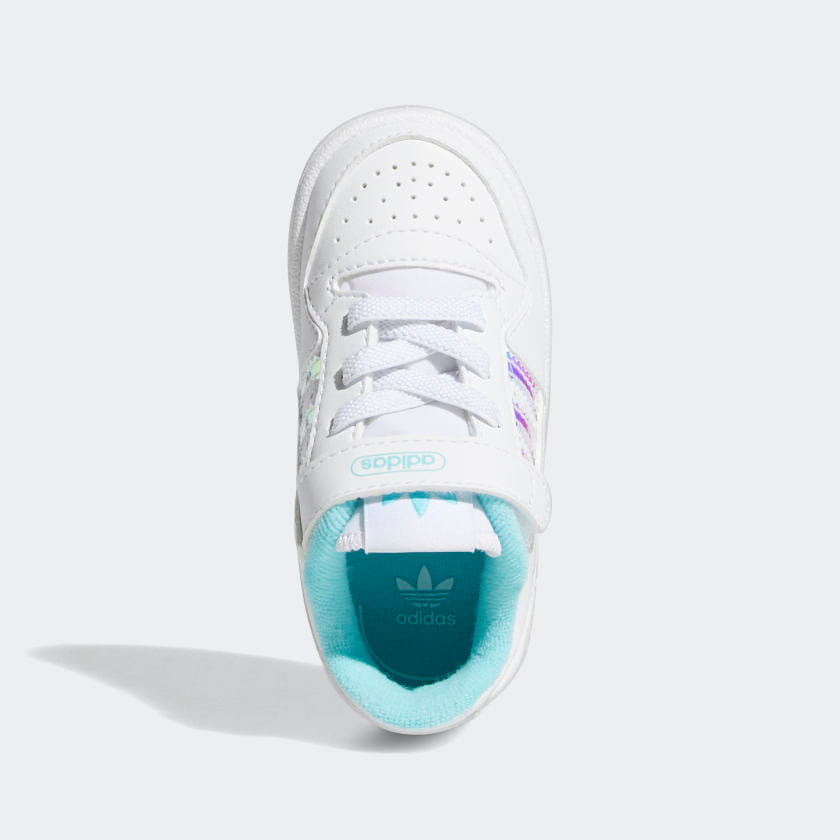 Adidas Forum I Iridescent - Cloud White / Pulse Aqua