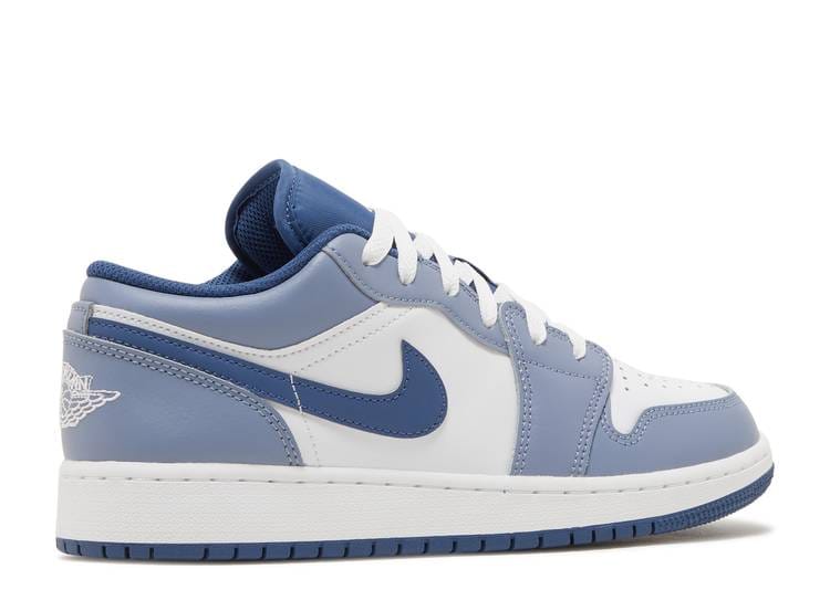 Air Jordan 1 Low Slate Blue Navy (GS)