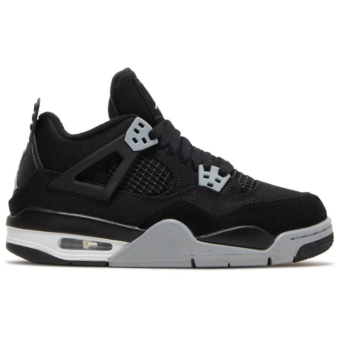 Air Jordan 4 Retro Black Canvas (GS/Juniors) (2022)
