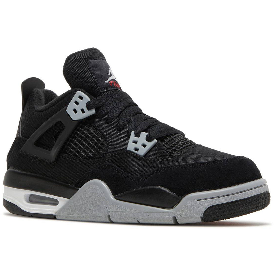 Air Jordan 4 Retro Black Canvas (GS/Juniors) (2022)