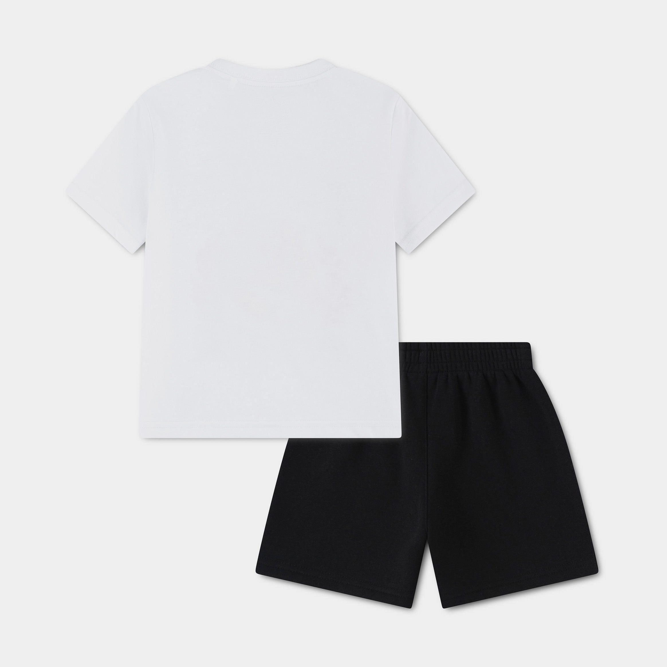 Air Jordan Skyline Rings Fleece Infant Toddler Set (White/Black)