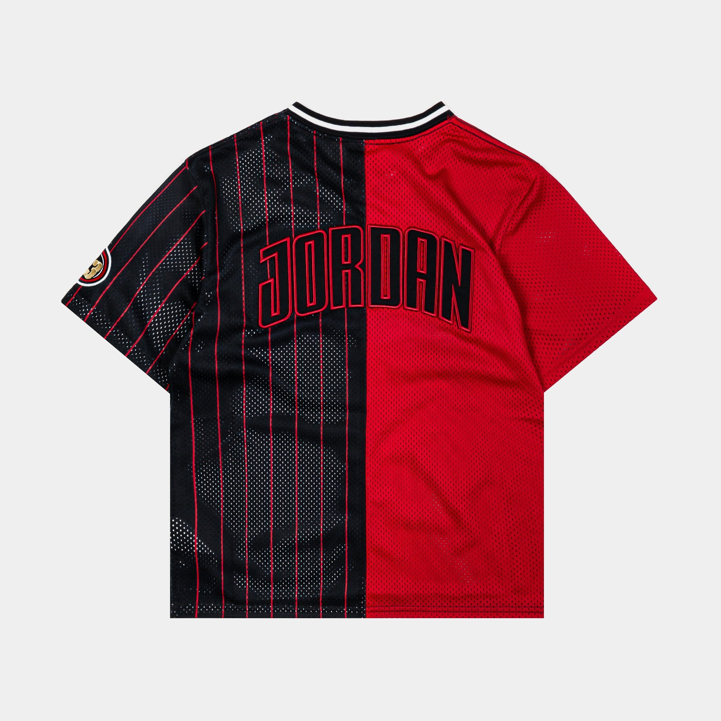 Air Jordan Play Off Game Grade School Jersey (Black/Gym Red)