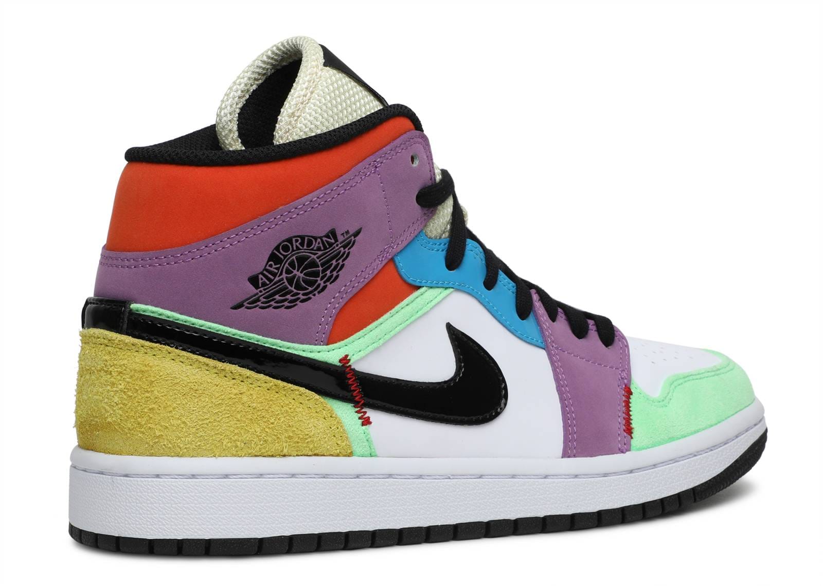 Air Jordan 1 Mid SE Multi - Color (W)