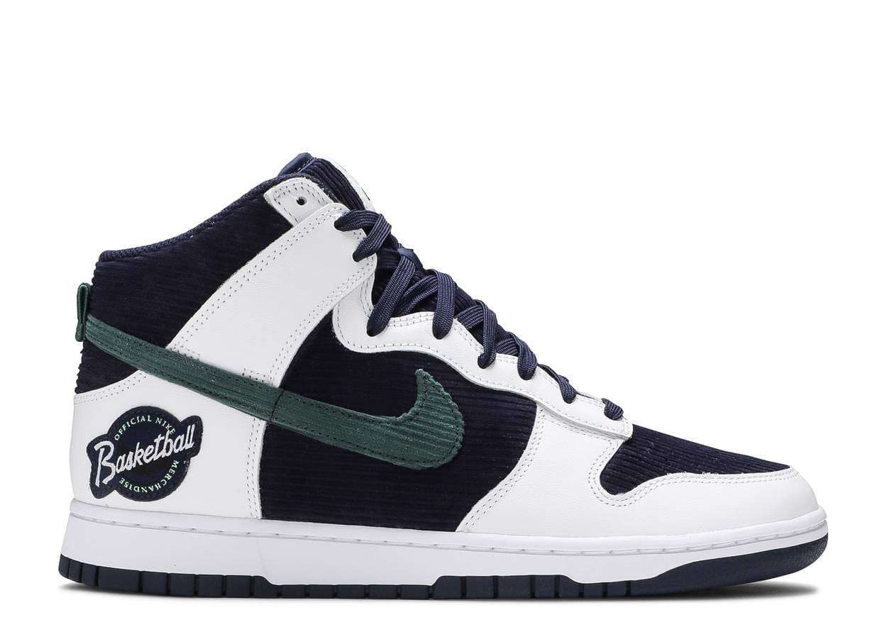 Nike Dunk High Sport Specialties White Navy