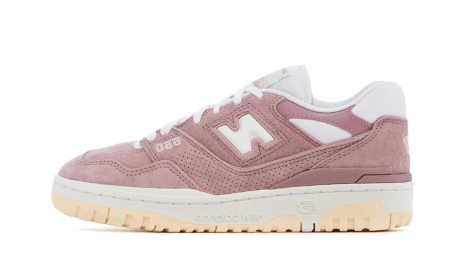 New Balance 550 Lilac Chalk Suede