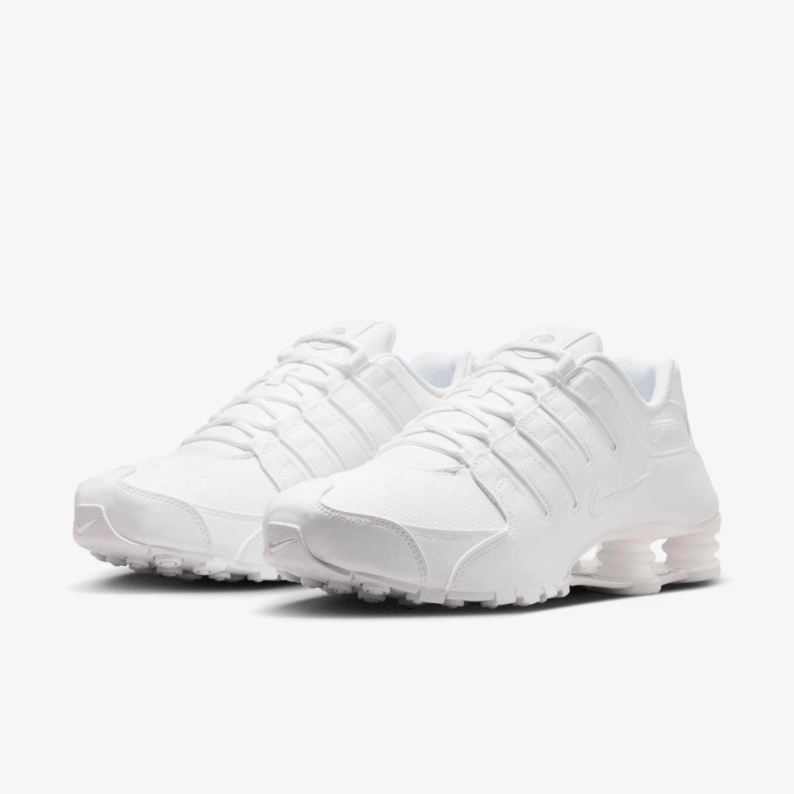 Nike Shox NZ 378341 - 128 Sneaker Men White Athletic Low Top Running Shoes MEW1331