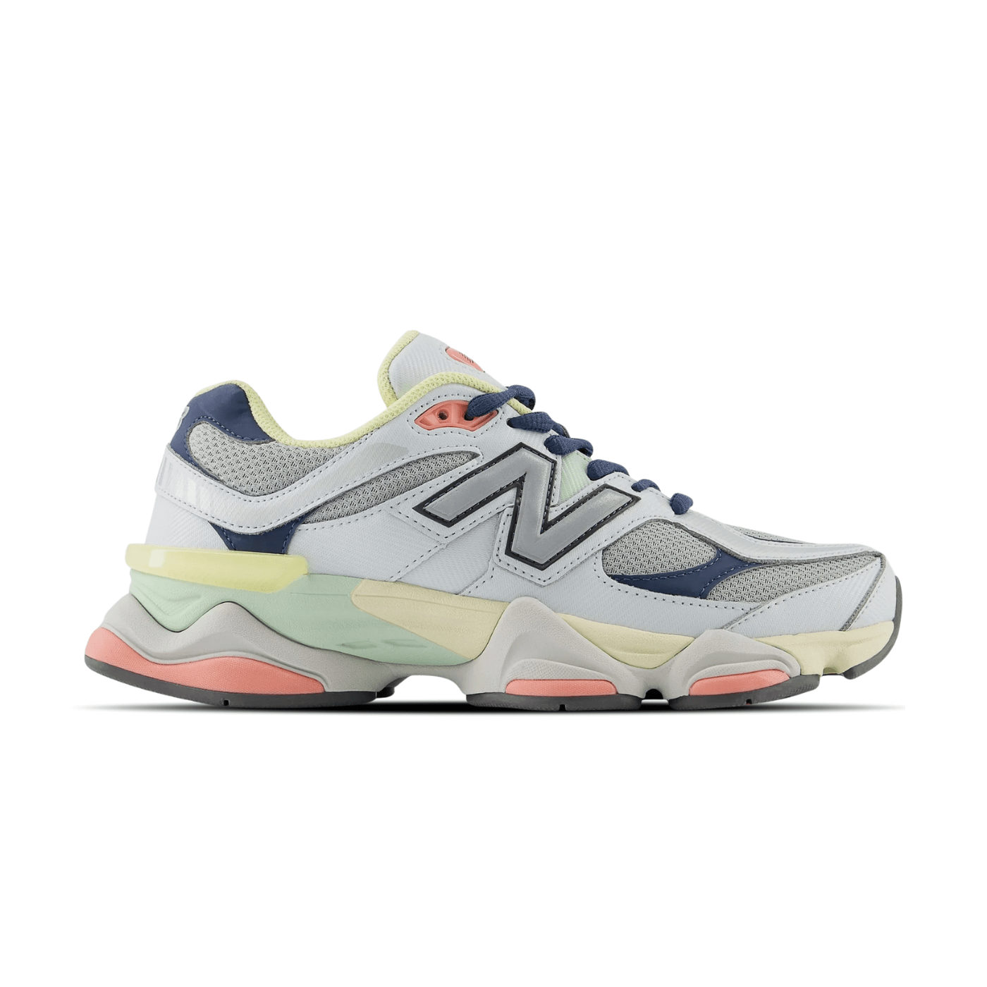 New Balance 9060 Grey Yellow Navy