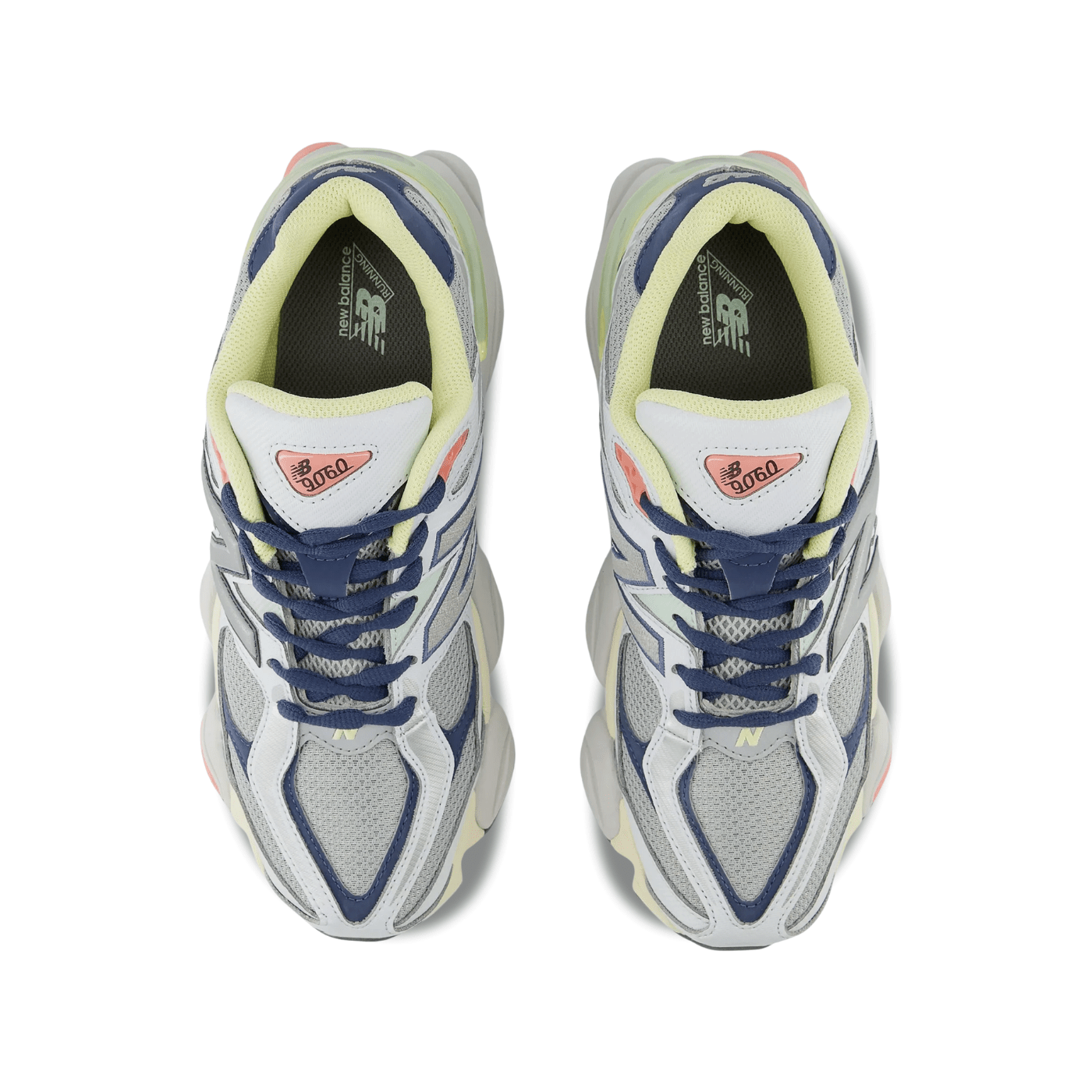 New Balance 9060 Grey Yellow Navy