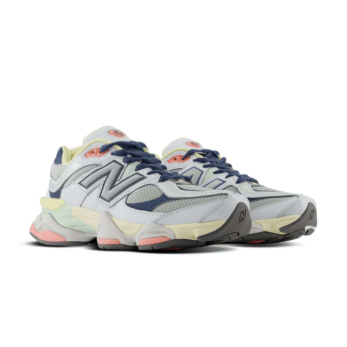 New Balance 9060 Grey Yellow Navy