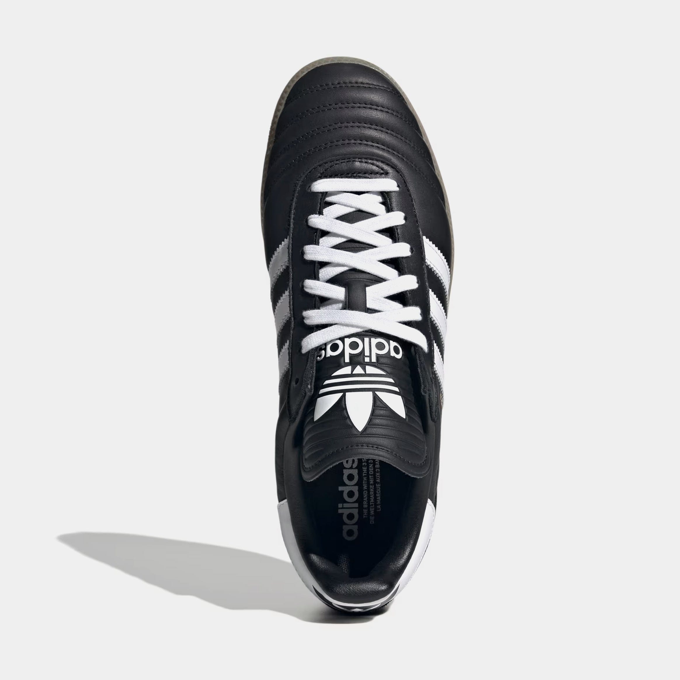 adidas Samba JP Mens Lifestyle Shoes (Black/White/Gum)