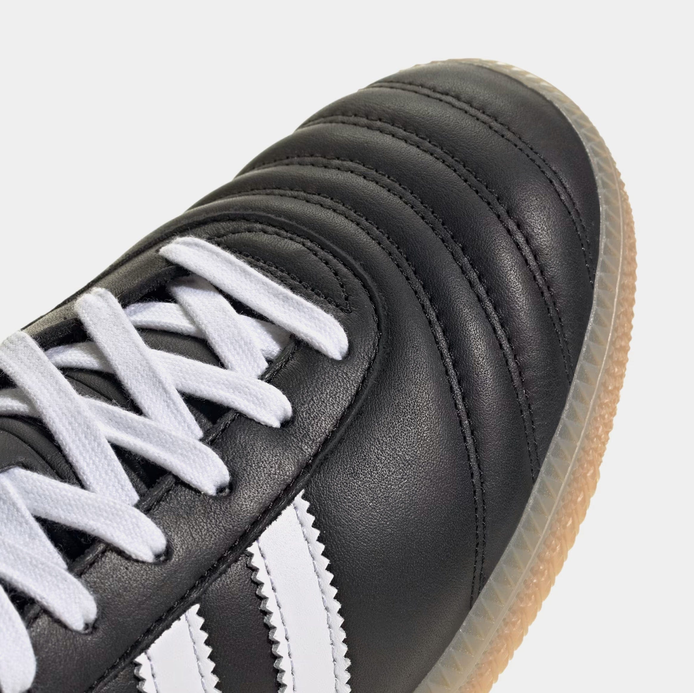 adidas Samba JP Mens Lifestyle Shoes (Black/White/Gum)