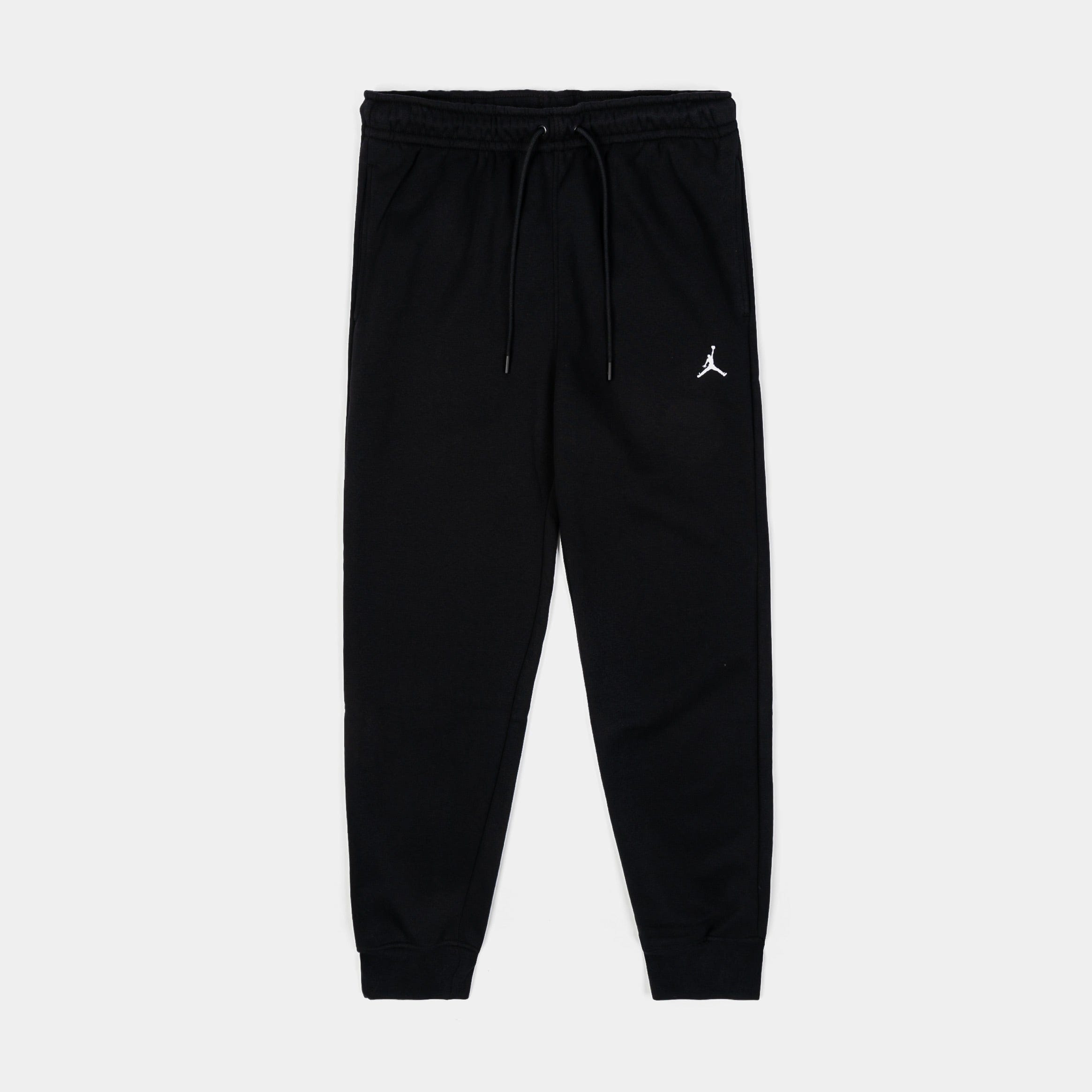 Air Jordan Brooklyn Fleece Joggers Mens Pants (Black/White)