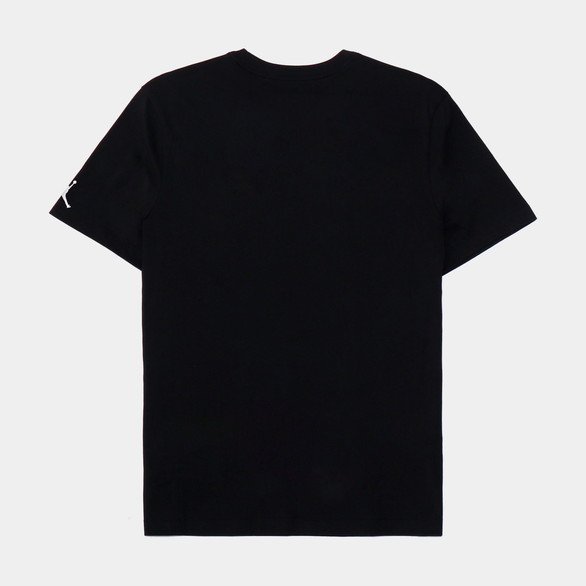 Air Jordan EMB Air Mens Short Sleeve Shirt (Black)