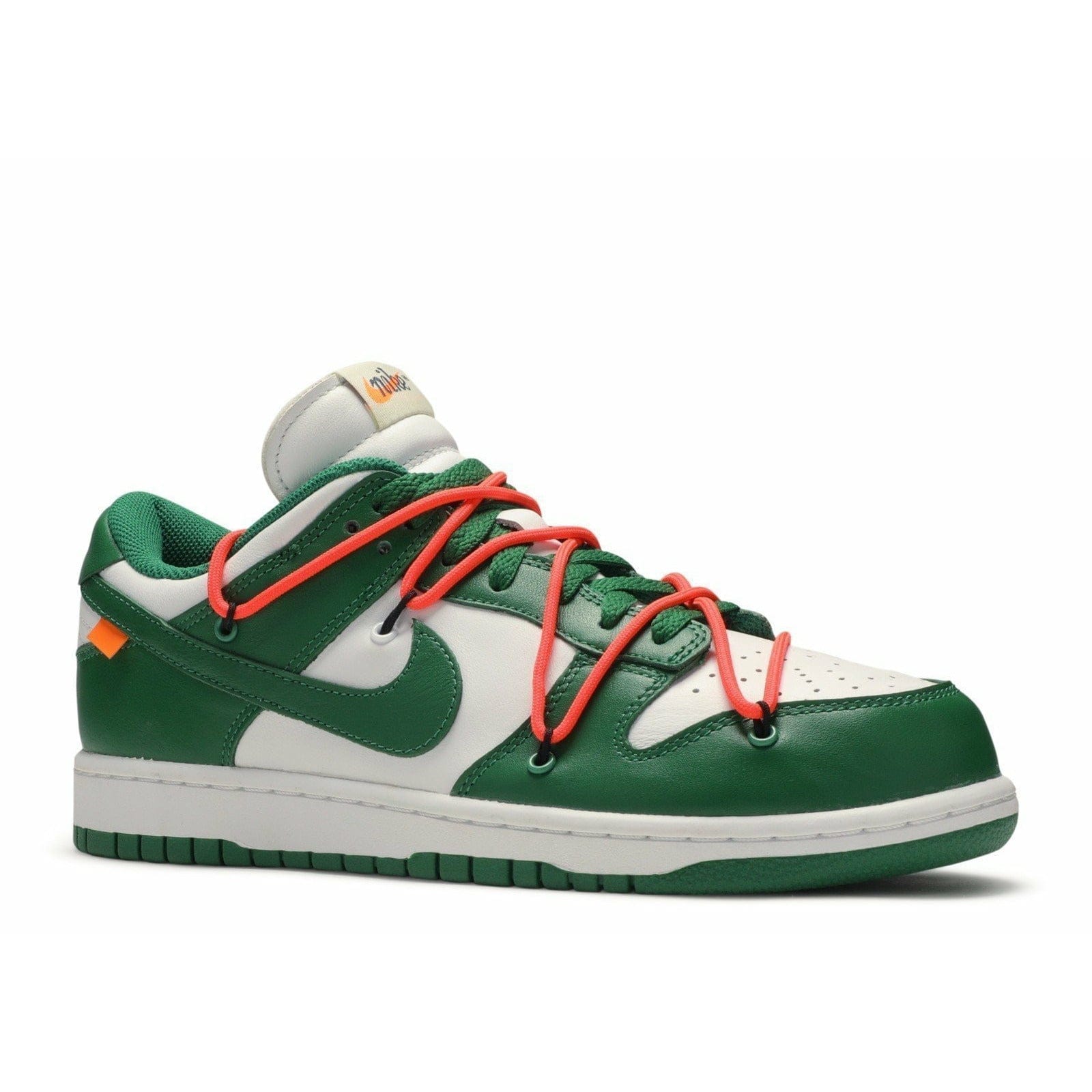 Nike Off - White x Dunk Low Leather Pine Green (2019)