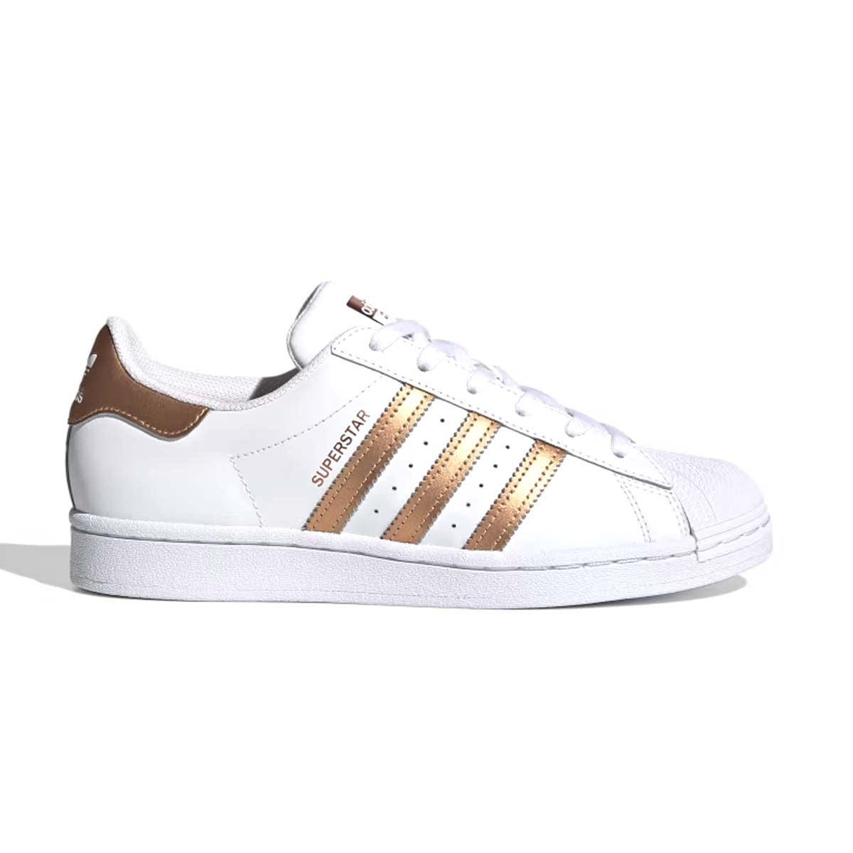 adidas Wmns Superstar White Copper Metallic