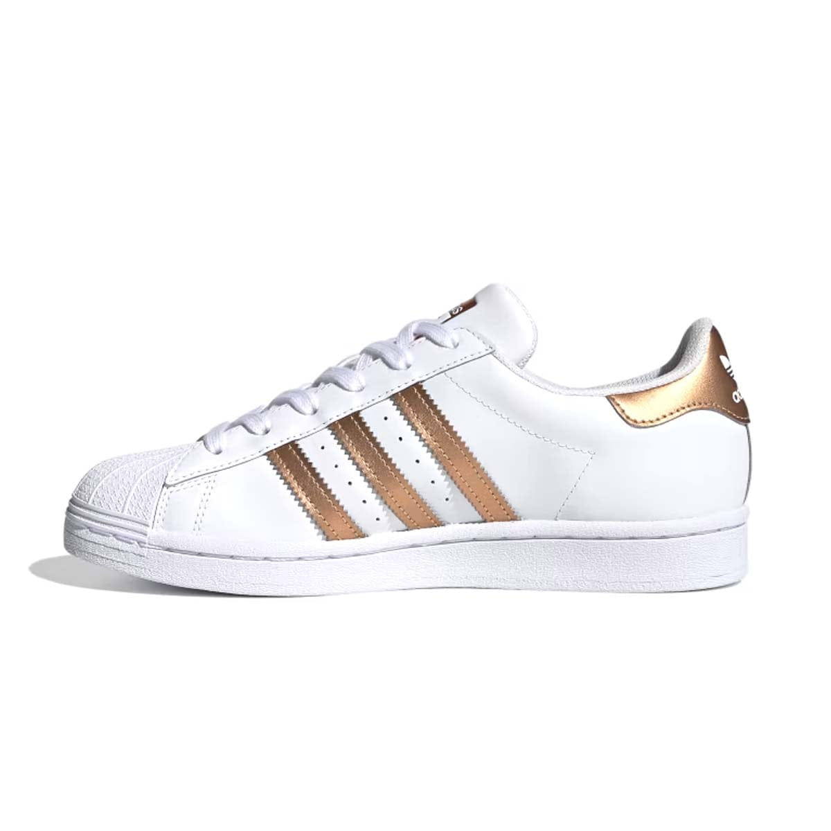 adidas Wmns Superstar White Copper Metallic