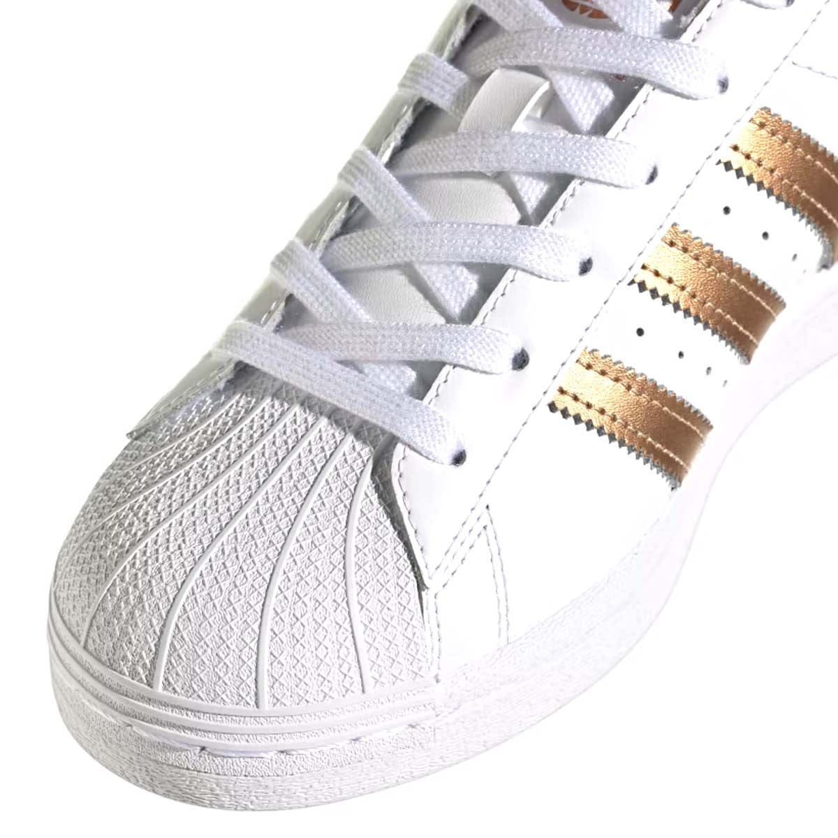 adidas Wmns Superstar White Copper Metallic