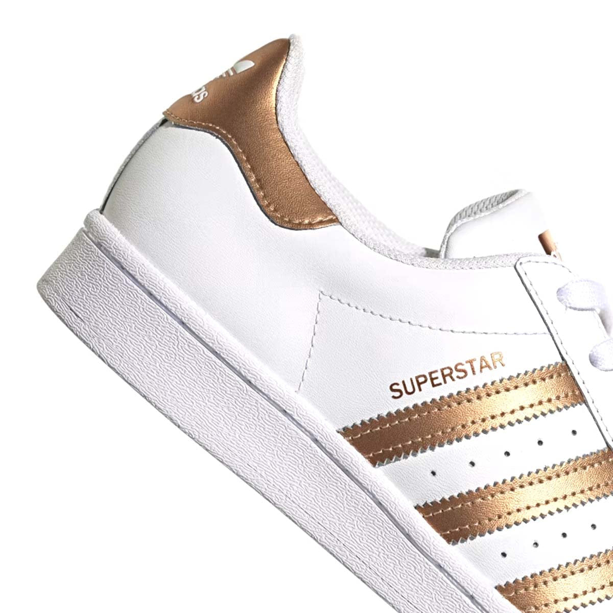 adidas Wmns Superstar White Copper Metallic