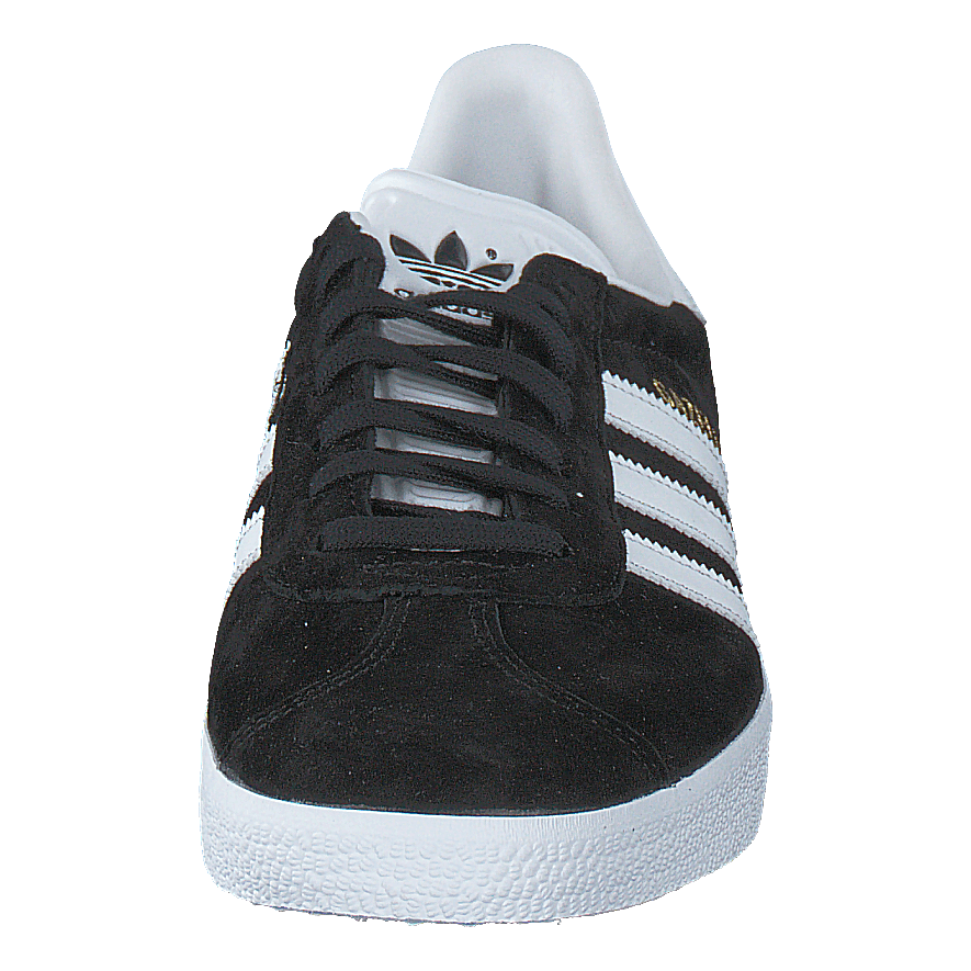 adidas Gazelle Core Black/White/Gold Met.