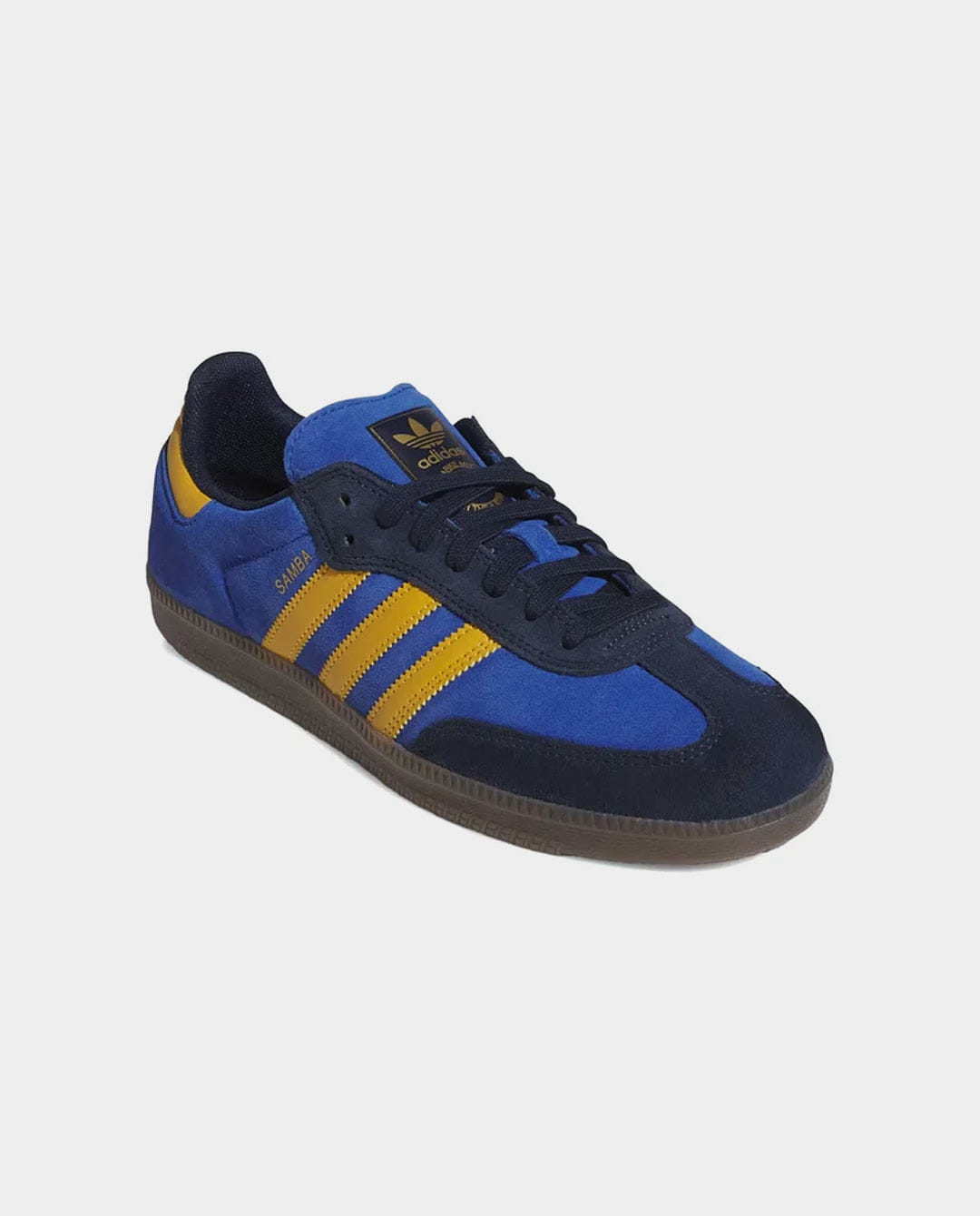 adidas - Samba ADV Shoe - Collegiate Navy/Preloved Yellow/Royal Blue