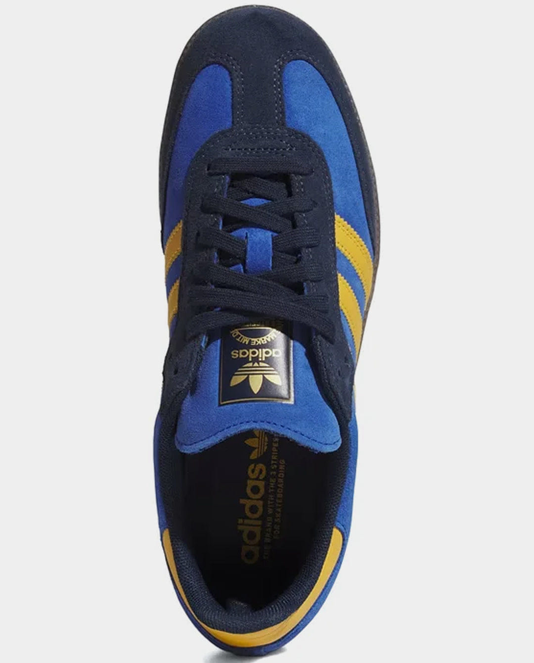 adidas - Samba ADV Shoe - Collegiate Navy/Preloved Yellow/Royal Blue
