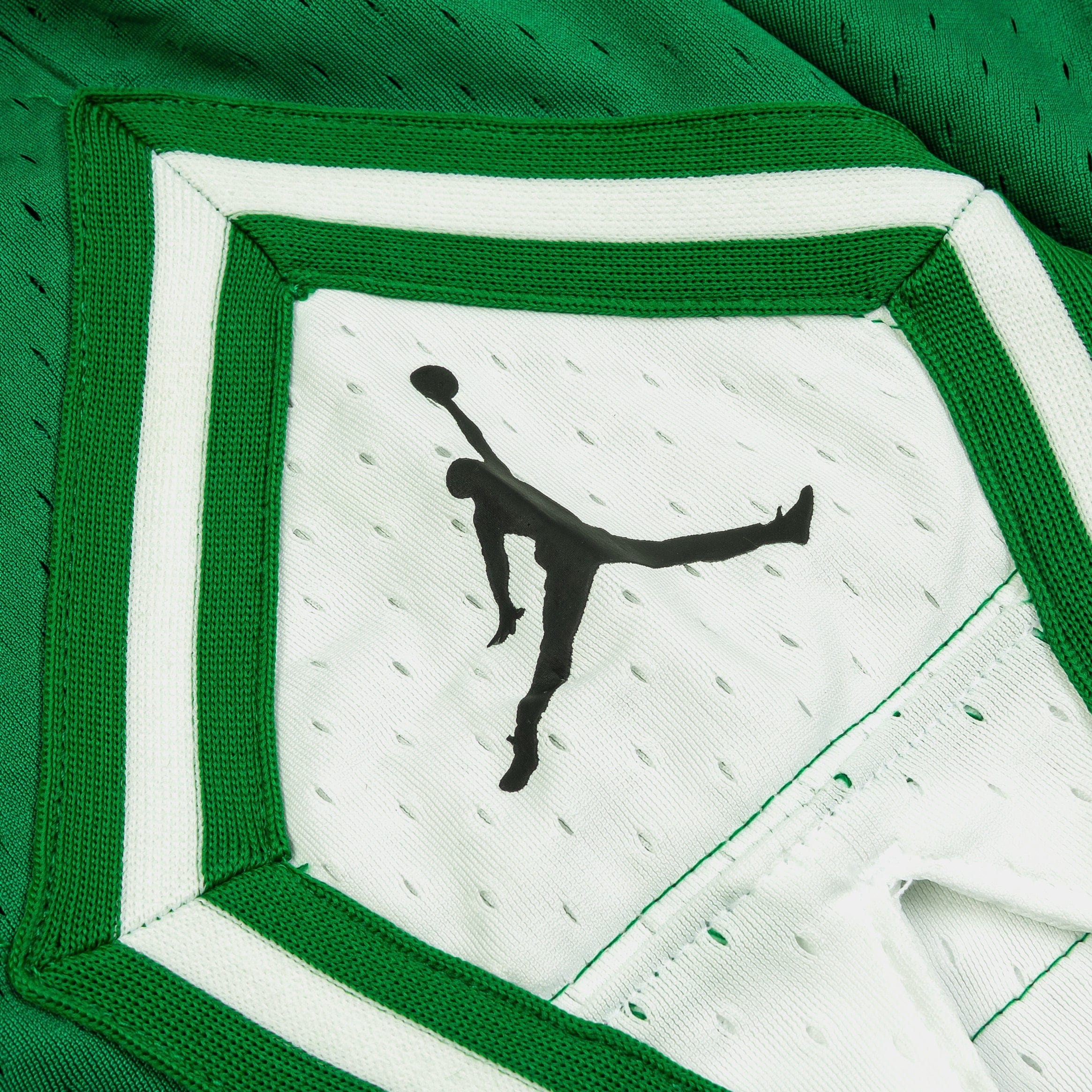 Air Jordan Dri Fit Diamond Shorts Grade School Shorts (Green/White/Green)