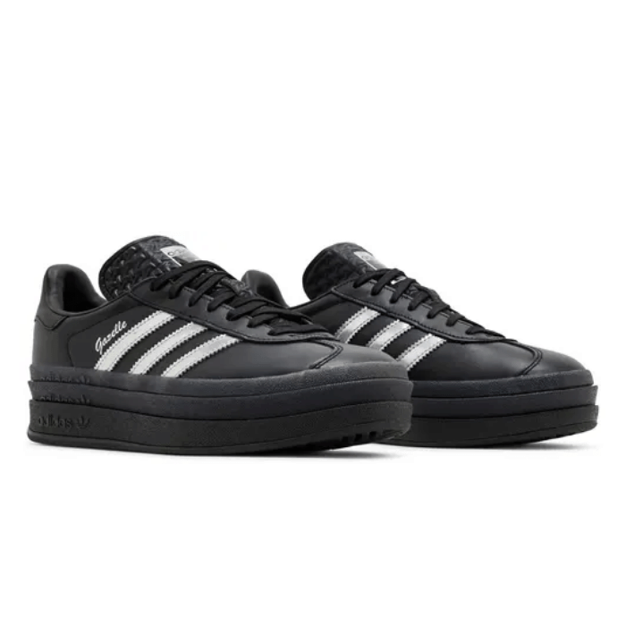 Adidas Gazelle Bold Pride Pabllo Vittar Core Black Silver Metallic Lucid Pink (Women's) (Instant ship)