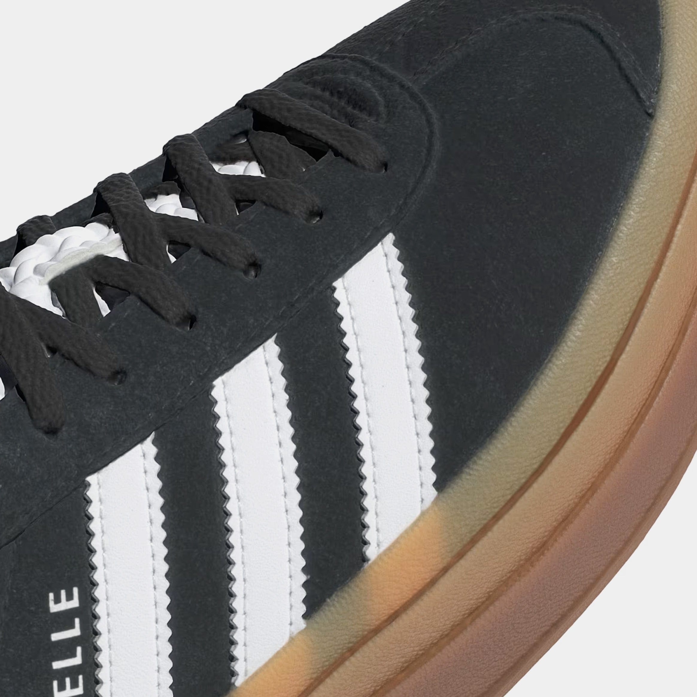 adidas Gazelle Bold Womens Lifestyle Shoes (Black/White)