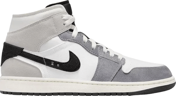 Air Jordan 1 Mid SE Craft Inside Out - Cement Grey