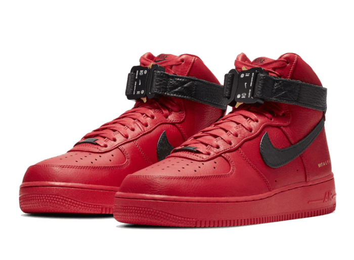Nike Air Force 1 High Alyx University Red Black