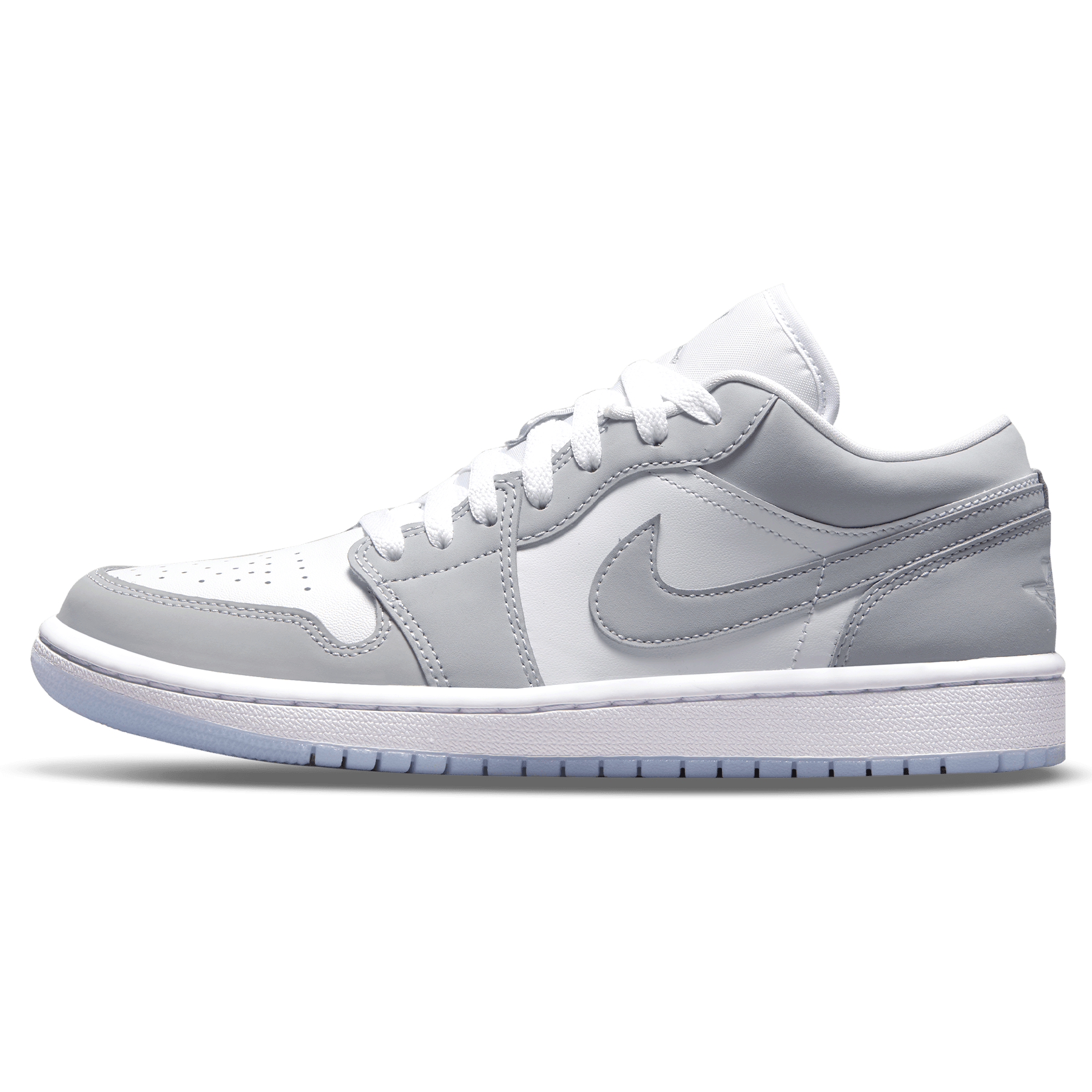 Air Jordan 1 Low Wmns White Wolf Grey