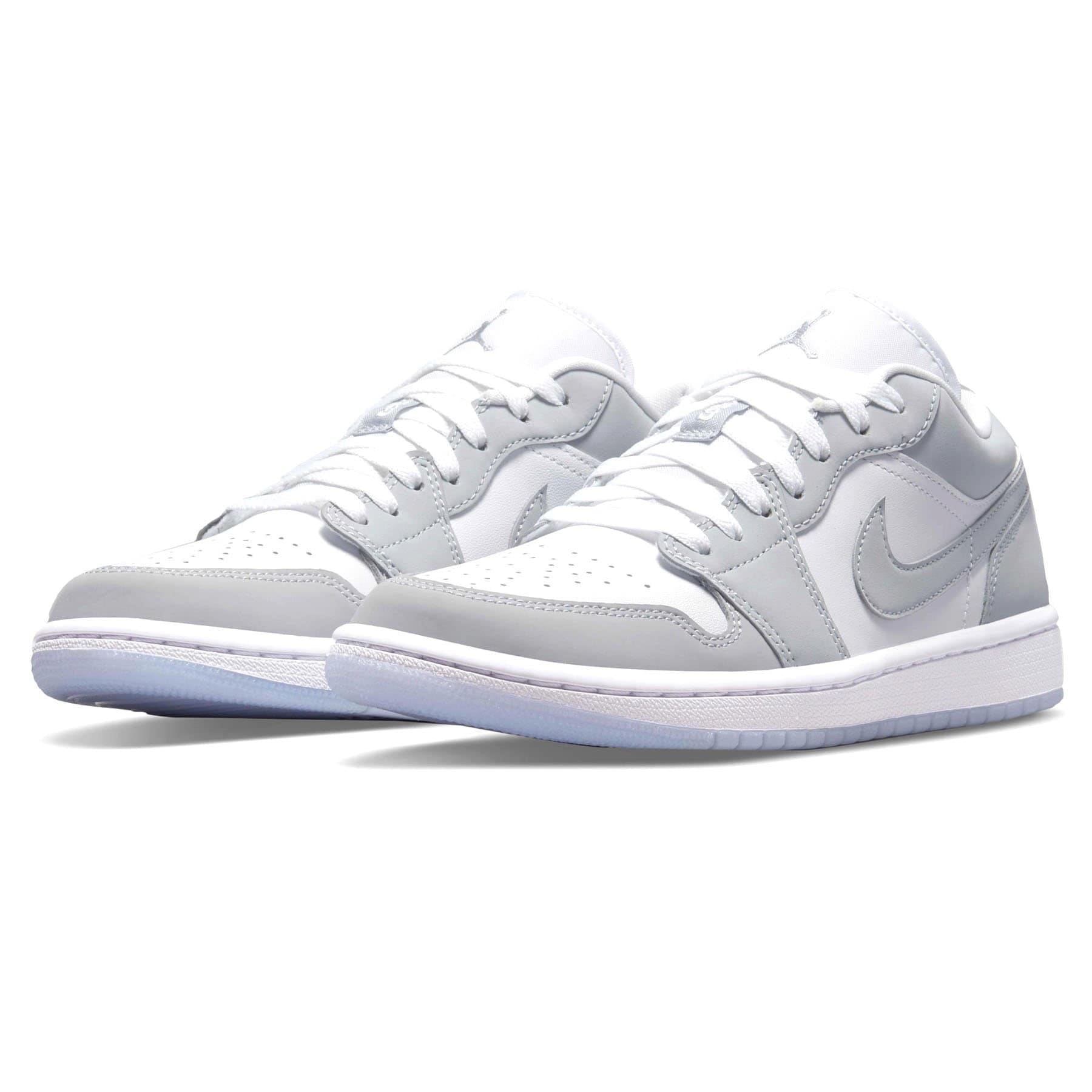 Air Jordan 1 Low Wmns White Wolf Grey
