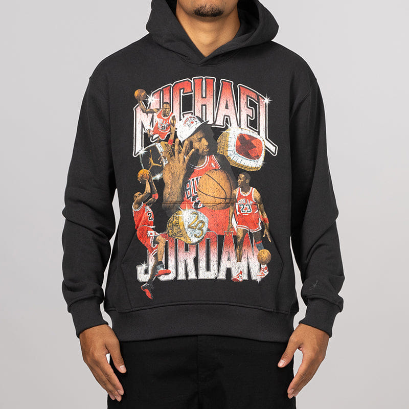 Air Jordan Flight Graphic Fleece Hoodie - Off Noir