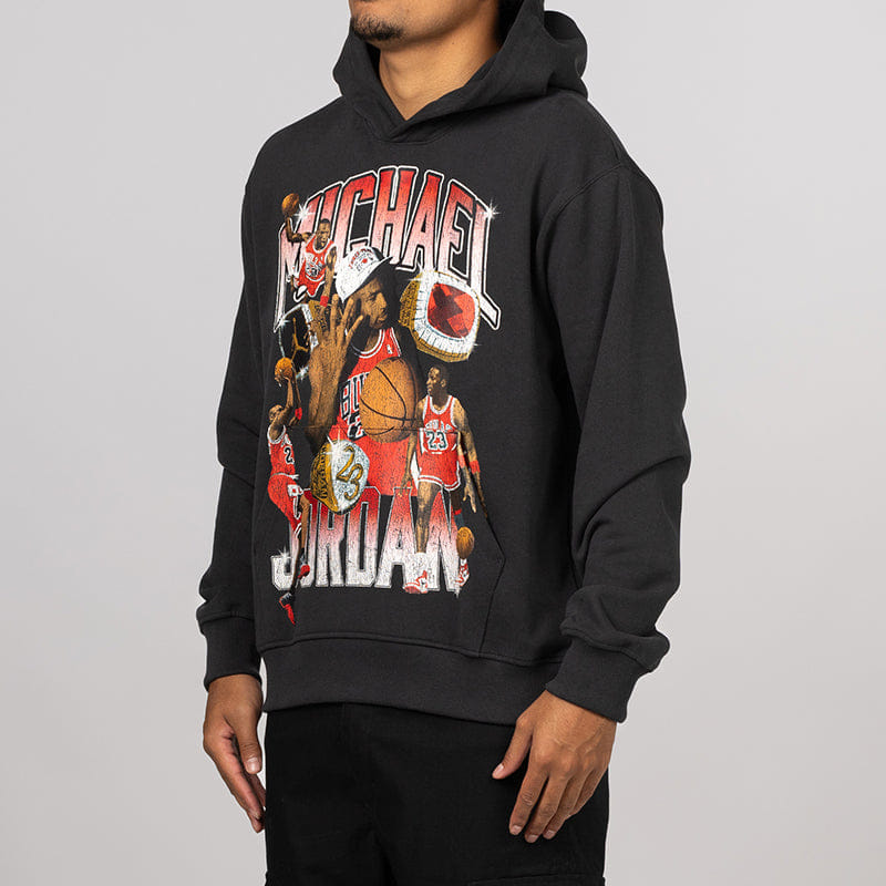 Air Jordan Flight Graphic Fleece Hoodie - Off Noir