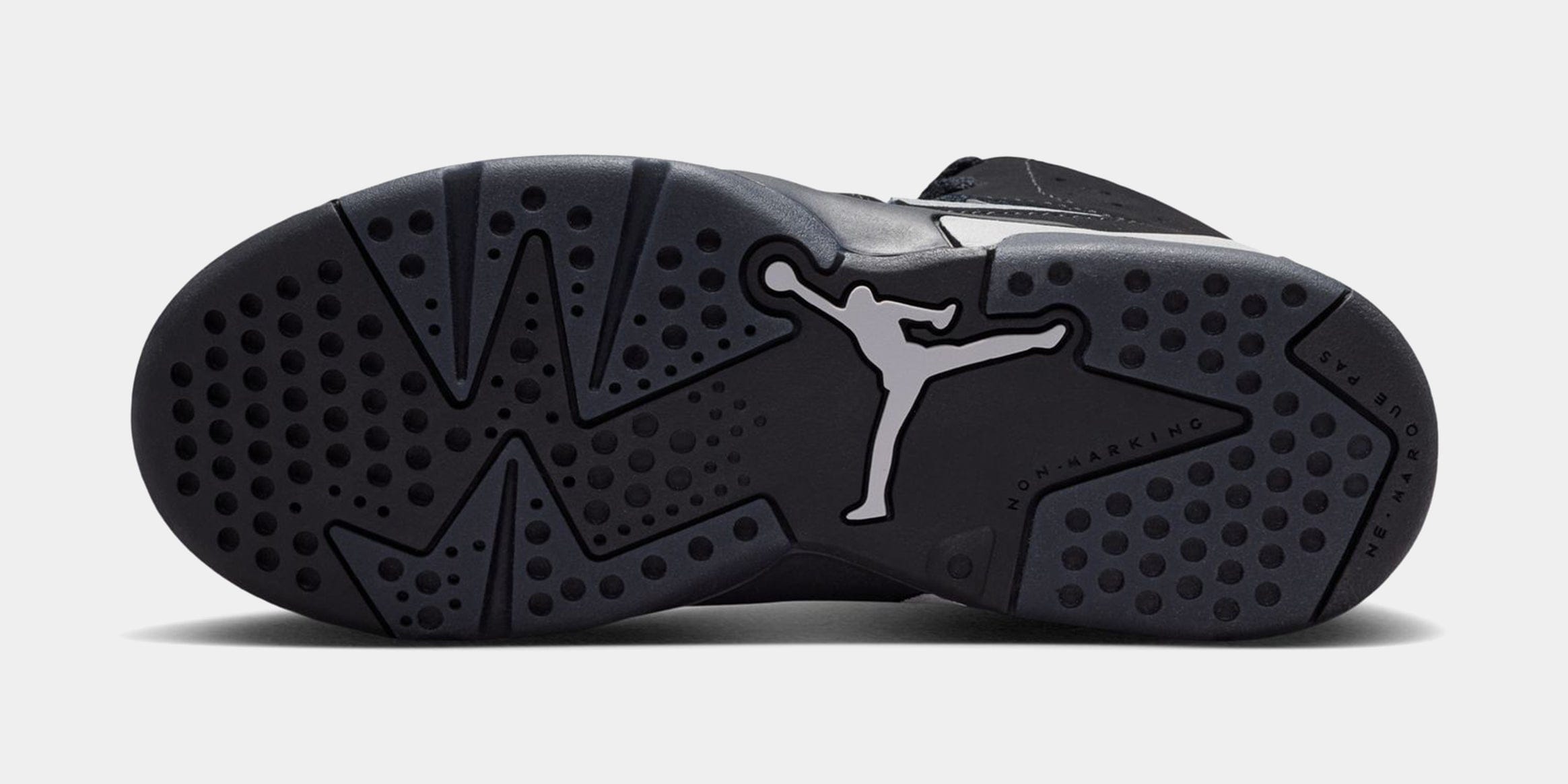 Air Jordan 6 Retro Cap And Gown Preschool Lifestyle Shoes (Black/Reflect Silver/Black) Free Shipping